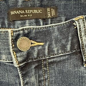 Banana Republic Dark Wash Denim Jeans